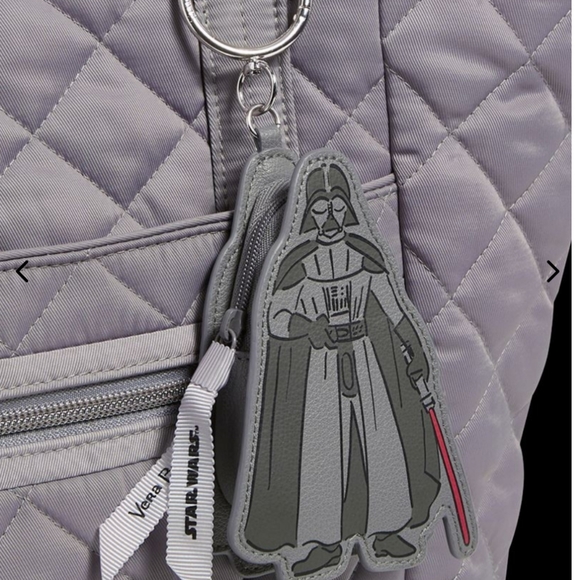 Vera Bradley Star Wars Darth Vader Bag Charm in Far, Far Away Light vs. Dark - Picture 2 of 11